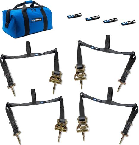Mac's Tie-Downs Medium Adjustable UTV Tire Net Pack (Blue) in Saudi Arabia
