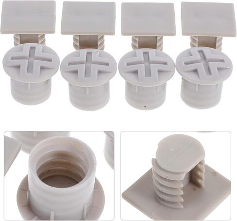 DECHOUS Slide Screw Caps Replacement Set for Slide Fixing Caps 2.3cm Plastic Nut Covers 4pcs Playground Equipment Accessories in Saudi Arabia