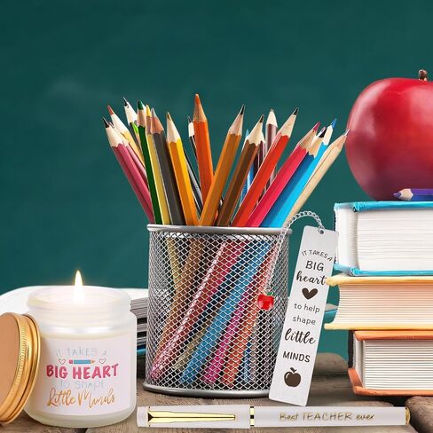 مجموعات هدايا تقدير المعلم من DHQH من سلة هدايا المعلم للطلاب للنساء فريدة من نوعها مضحكة لعيد الميلاد/التقاعد/العودة إلى المدرسة/عيد الميلاد، هدية شكر لأفضل المعلمين in Kuwait