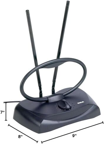 RCA ANT121Z Durable Passive Indoor Antenna Black in Saudi Arabia