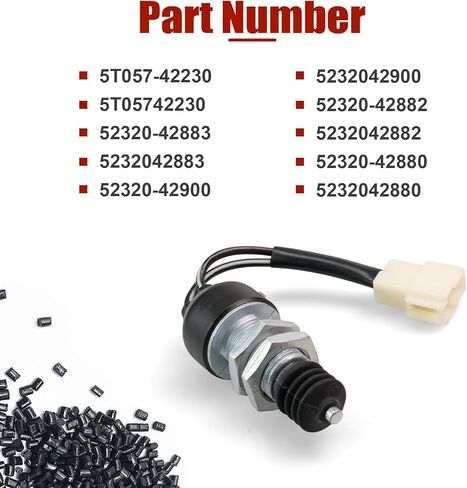 5T057-42230 مفتاح أمان لجرار كوبوتا B1700 B21 B2100 B2301 B2400 B2410 L3010 L3410 L3710 M108 M4-071 M5040 M5140 المحرك الأمامي GF1800 #52320-42880 52320-42882 52320-42883 52320-42900 in Kuwait
