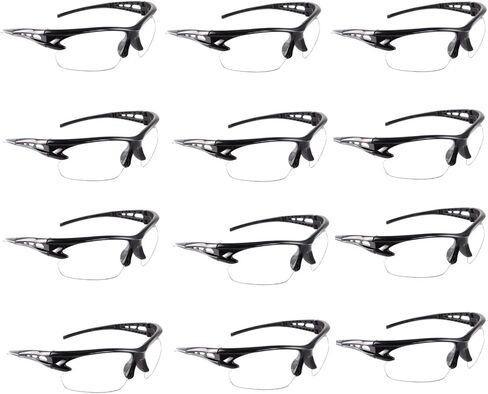 Children’s Safety Glasses－12 Pack of Kids Outdoor Game Protective Goggles Safety Goggles Eyewear for Nerf N-Strike Elite Gun Toy Gun Game Eye Protection & Laboratory Work Safety Glasses in Saudi Arabia