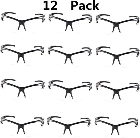 Children’s Safety Glasses－12 Pack of Kids Outdoor Game Protective Goggles Safety Goggles Eyewear for Nerf N-Strike Elite Gun Toy Gun Game Eye Protection & Laboratory Work Safety Glasses in Saudi Arabia