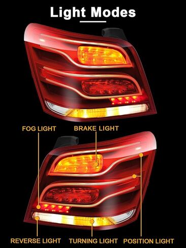 مصابيح LED مطورة متوافقة مع مرسيدس بنز GLK300 GLK350 GLK280 2009 2010 2011 2012، الضوء الخلفي لإشارة الانعطاف للفرامل اليسرى، استبدال المصباح الخلفي لجانب السائق X204 in Saudi Arabia