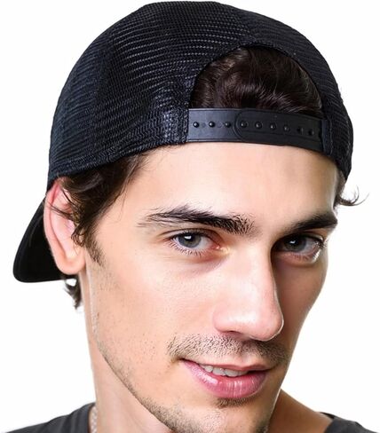 24 قطعة 24 لونًا قبعة Snapback موسع مع 7 فتحات، قابل للتعديل Snapback موسع قبعة بلاستيكية استبدال المفاجئة لرعاة البقر البيسبول وقبعات Snapbacks in Kuwait