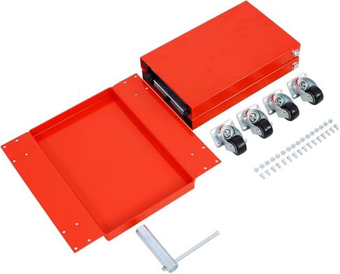 Geelife 1100Lb Motorcycle Lift with Dolly Jack, Wide Deck, Portable Bike Rack in Saudi Arabia
