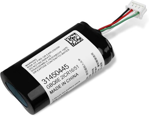 متوافق مع استبدال بطارية فولفو 31450445: GBQ6E P0839A C40 S60 S60 MK3 S90 S90 2019 T5 Inscription V60 XC90 2018 T8 Momentum XC90 2018 T8 R-Design Digital Siren Alarm Battery 750mAh، 3.42Wh in Kuwait