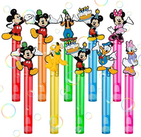 Mickey Party Supplies,20 Pcs Bubble Wands for Kids,Bubble Wand for Birthday Party Favors Decorations ,Classroom Prizes Goodie Bag Stuffers Gift in Saudi Arabia