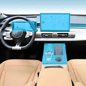Car Interior Piano Board Protection Film TPU Transparent self-Adhesive Paint Film Anti PPF，for GACMOTOR Trumpchi EMKOO 2023-2024 in Saudi Arabia