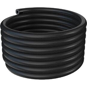6AN CPE Fuel Line, AN6 Nylon Braided Fuel Hose Black, AN 6 Fuel Line Hose 19.8ft in Saudi Arabia