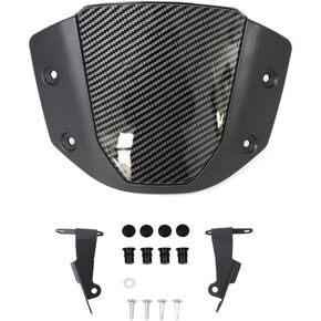 الزجاج الأمامي للدراجات النارية متوافق مع CB1000R CB 1000R CB1000 2021 2022 2023 2024 2025 (أسود غير لامع) in Kuwait