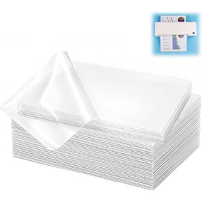 Feifeiya 200 Pcs Lamination Clear Thermal Laminating Pouches, 3 Mil, 12" x 18" Large Laminating Sheets Bulk, Menu Size, Office Supplies, Business Cards, Small Banners in Kuwait