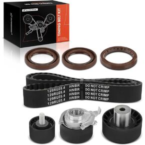 طقم حزام توقيت المحرك A-Premium متوافق مع Ford Escort 1998-1999، Contour 1998-1999 & Mercury Mystique 1998-1999، Cougar 1999، 2.0L in Kuwait