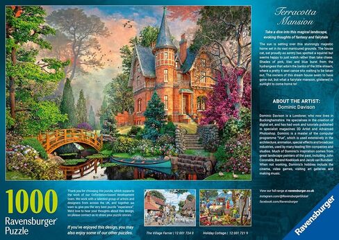 Ravensburger Terracotta Mansion 1000 Piece Puzzle for Adults in Saudi Arabia