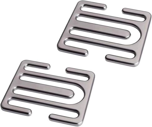 Chickwin 2Pcs Seatbelt Comfort Adjuster, Shoulder & Neck Relief Clips for Seat Belt Pads, Anti-Slip & Durable, Universal Fit(Grey) in Saudi Arabia