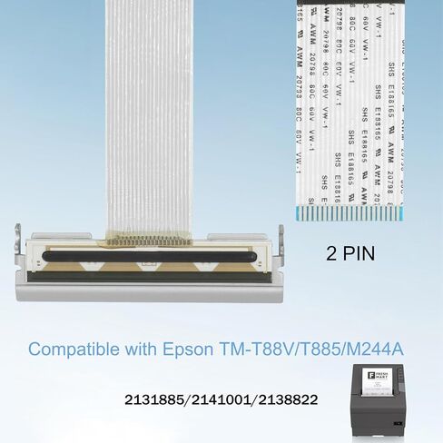 Printhead Replacement for Epson TM-T88V TM-T885 TM-M244A,Thermal Receipt Label Printer,High-Definition and Durable,P/N:2131885 2141001 2138822 in Saudi Arabia