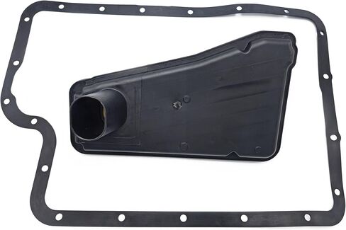 Automatic Transmission Filter Oil Pan Gasket Kit E40D 4R100 4WD Compatible with Ford 1989-2005 Expedition Bronco Excursion F-350 F-450 F250 F350 F450 Super Duty Navigator Replaces F6TZ-7A098-BB in Saudi Arabia