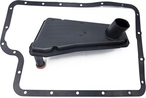 Automatic Transmission Filter Oil Pan Gasket Kit E40D 4R100 4WD Compatible with Ford 1989-2005 Expedition Bronco Excursion F-350 F-450 F250 F350 F450 Super Duty Navigator Replaces F6TZ-7A098-BB in Saudi Arabia