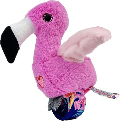 Birds 2 Pack - Toucan & Flamingo - Slap Bracelet Interactive Plush Toy Birds, They Chat-Sing-Mimic Each Other, Flap Wings, Kids 3+ in Saudi Arabia