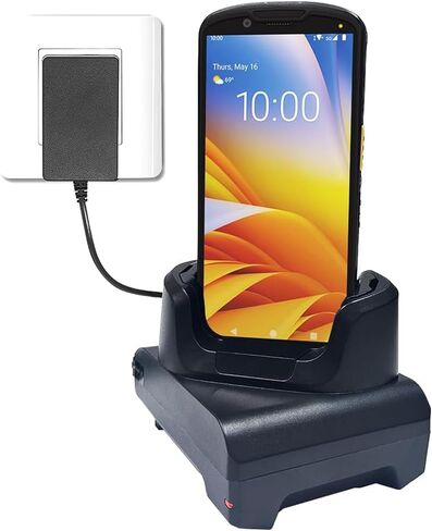 Single Slot Charging Cradle for Zebra TC53 TC58 TC22 TC27 TC21 TC26, Dock Charger with Boot Compatible, Fast Charging Station for Barcode Scanner CRDCUP-NGTC5NB-01 CRD-TC2L-BS1CO-01 in Saudi Arabia