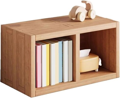 Bookcase Desk Shelf Organizer Wooden Small Bookshelf Display Stand for Office Decor Modern in Saudi Arabia