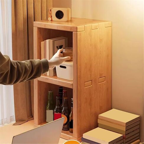 Bookcase Desk Shelf Organizer Wooden Small Bookshelf Display Stand for Office Decor Modern in Saudi Arabia