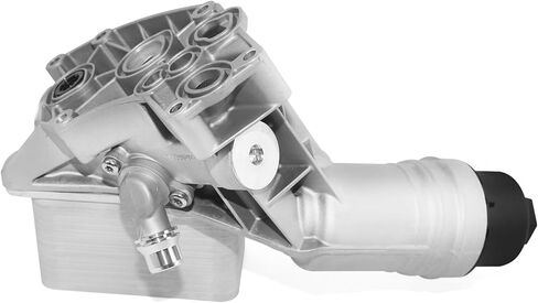 Upgraded Aluminum Oil Cooler Filter Housing Compatible with 2016-2018 BMW 340i/ 340i xDrive 2017-2020 440i/ 440i xDrive 2017-2019 540i/ 540i xDrive 2018-2019 BMW X3 3.0L Turbo 11428583895 in Saudi Arabia