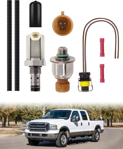 New Upgrade 6.0L IPR Valve & ICP Sensor with Pigtail Kit for 2003-2010 F250 F350 F450 F550 E350 E450, Replaces # 5C3Z-9C968-CA, 1846057C1, 3C3Z-9C968-AA, CM5126, AP63417 in Saudi Arabia