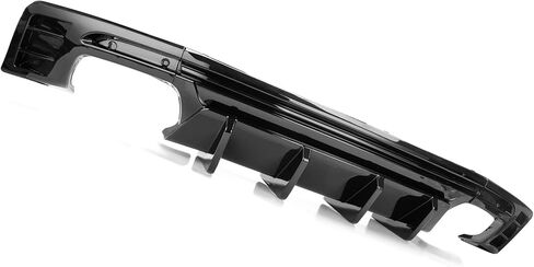 Rear Lip Bumper Diffuser Compatible with Chevy Camaro SS LT LS 2016-2024, 7PC Rear Bumper Lip Lower Protector Body Kit (Glossy Black) in Kuwait