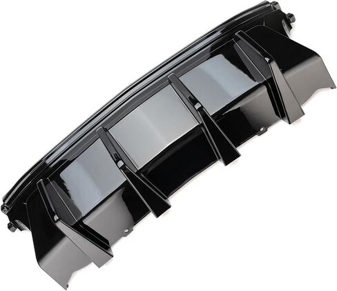 Rear Lip Bumper Diffuser Compatible with Chevy Camaro SS LT LS 2016-2024, 7PC Rear Bumper Lip Lower Protector Body Kit (Glossy Black) in Kuwait