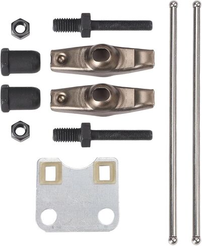 Lawn Mower Valve Rocker Kit with Push Rod Guide Plate Compatible with for GX160 for GX200 Replacement Parts in Saudi Arabia