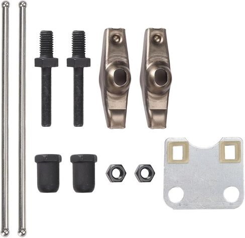 Lawn Mower Valve Rocker Kit with Push Rod Guide Plate Compatible with for GX160 for GX200 Replacement Parts in Saudi Arabia