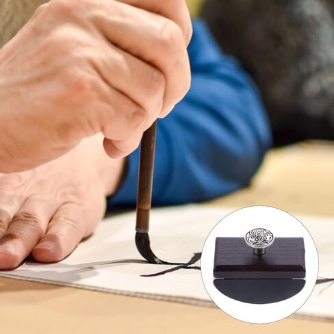 Ink Absorbent Rocker Blotter Quick-Drying Tool Desk Blotting Paper for Fountain Pen Calligraphy Writing Supplies Aluminum Alloy Pen in Saudi Arabia