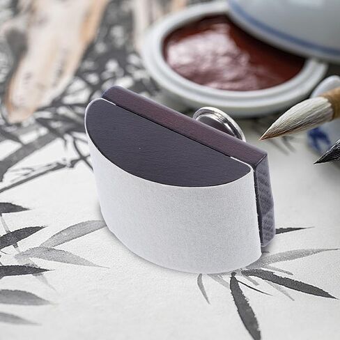 Ink Absorbent Rocker Blotter Quick-Drying Tool Desk Blotting Paper for Fountain Pen Calligraphy Writing Supplies Aluminum Alloy Pen in Saudi Arabia
