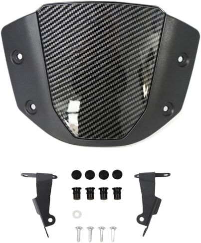 الزجاج الأمامي للدراجات النارية متوافق مع CB1000R CB 1000R CB1000 2021 2022 2023 2024 2025 (أسود غير لامع) in Kuwait