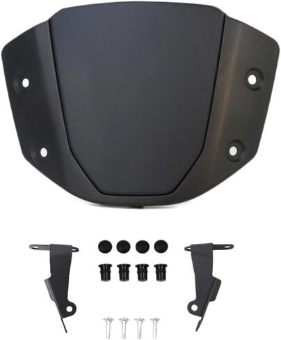 الزجاج الأمامي للدراجات النارية متوافق مع CB1000R CB 1000R CB1000 2021 2022 2023 2024 2025 (أسود غير لامع) in Kuwait