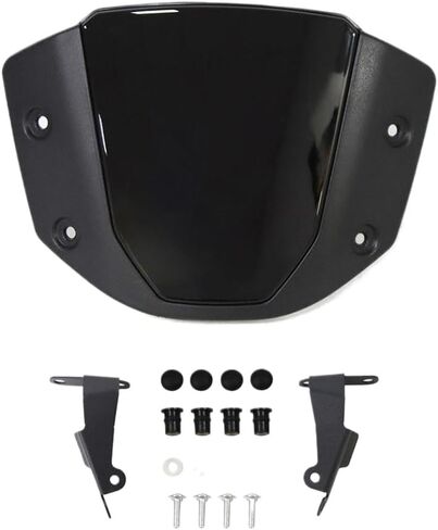 الزجاج الأمامي للدراجات النارية متوافق مع CB1000R CB 1000R CB1000 2021 2022 2023 2024 2025 (أسود غير لامع) in Kuwait