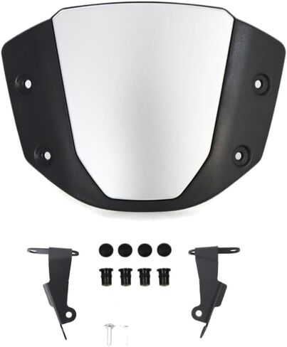 الزجاج الأمامي للدراجات النارية متوافق مع CB1000R CB 1000R CB1000 2021 2022 2023 2024 2025 (أسود غير لامع) in Kuwait