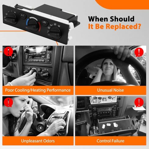 A/C Heater Climate Control Assembly Compatible with Toyota 4Runner 2001 2002,for Toyota Tacoma 2001 2002 2003 2004 AC Heat Temp Climate Control Panel Module Replace 88650-35121,8865035121 in Saudi Arabia