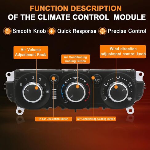 CM5T-19980-CE AC Heater Climate Control Module Compatible with Ford Focus 2012-2014 2.0L L4 Fit for Ford Escape 2013-2016 1.6L 2.0L 2.5L L4 CM5T-19980-AE in Saudi Arabia