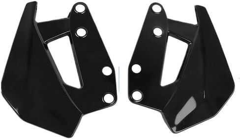 Motorcycle Spoiler Windscreen Side Wind Deflector 1 Pair Compatible with R1300GS 2024 Transparent Black Grey(Black) in Saudi Arabia