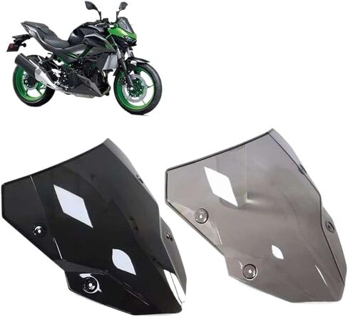 Motorcycle Windscreen Windshield Wind Deflector Compatible with Z500 Z 500 SE ABS 2024 2025 in Saudi Arabia