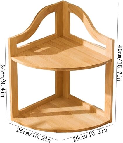 Bookcase Desk Simple Small Bookshelf Home Two Layers Corner Storage Rack Modern in Saudi Arabia