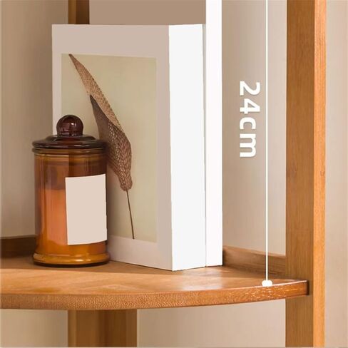 Bookcase Desk Simple Small Bookshelf Home Two Layers Corner Storage Rack Modern in Saudi Arabia