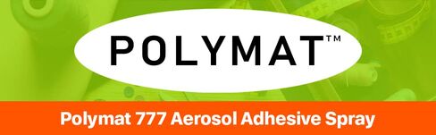 6 Cans of Polymat 777 Foam Speaker Box Carpet Car Auto Liner and Fabric Spray Glue Adhesive in Saudi Arabia