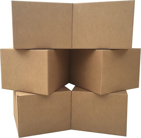 صناديق متحركة كبيرة من UBOXES مقاس 20 × 20 × 15 بوصة (عبوة من 6 قطع) in Kuwait