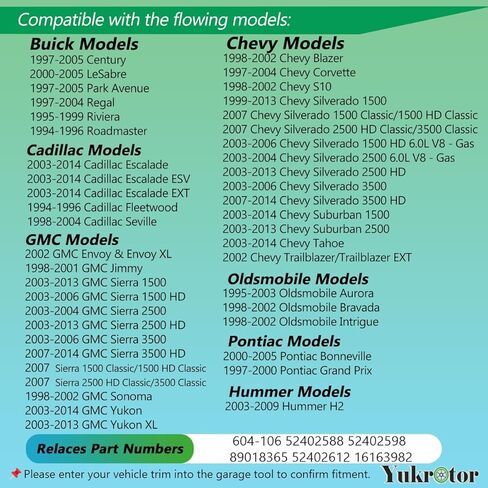 مشغل باب مزيج HVAC 604-106 مشغل التحكم في درجة الحرارة/مدخل الهواء متوافق مع 1997-2014 تشيفي بليزر سيلفرادو سوبربان تاهو بويك جي إم سي يستبدل OE # 52402588 89018365 in Kuwait