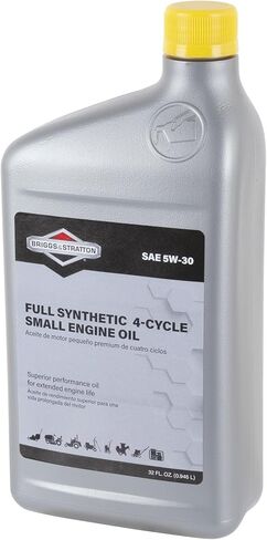 Briggs & Stratton SAE 5W-30 Synthetic Small Engine Motor Oil - 32 Oz. 100074 in Saudi Arabia