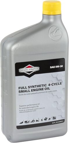 Briggs & Stratton SAE 5W-30 Synthetic Small Engine Motor Oil - 32 Oz. 100074 in Kuwait