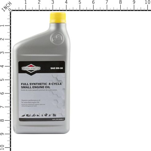 Briggs & Stratton SAE 5W-30 Synthetic Small Engine Motor Oil - 32 Oz. 100074 in Kuwait